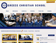 Tablet Screenshot of greecechristian.org